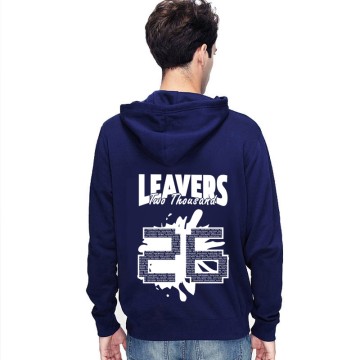 New Leavers Hoodie Spatter Square Design Hoodie with names inside 